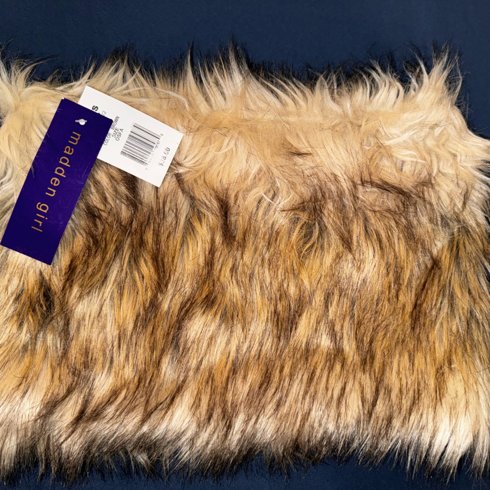 MADDEN GIRL FAUX FUR SHELL